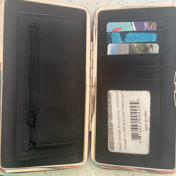Purple Snap Case Wallet - Picture 4 of 7